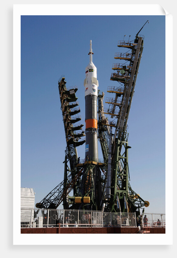 Soyuz on Launch Pad by Anonymous