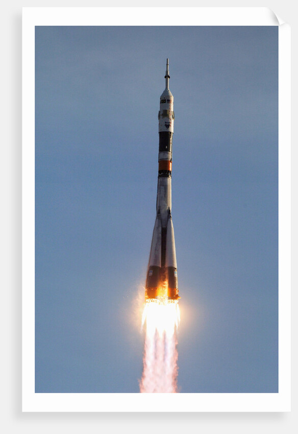 Soyuz Spacecraft Lifting Off by Anonymous