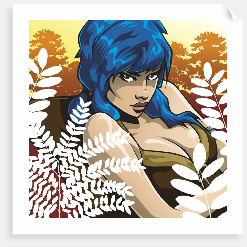 Anime Girl by Tristan Eaton