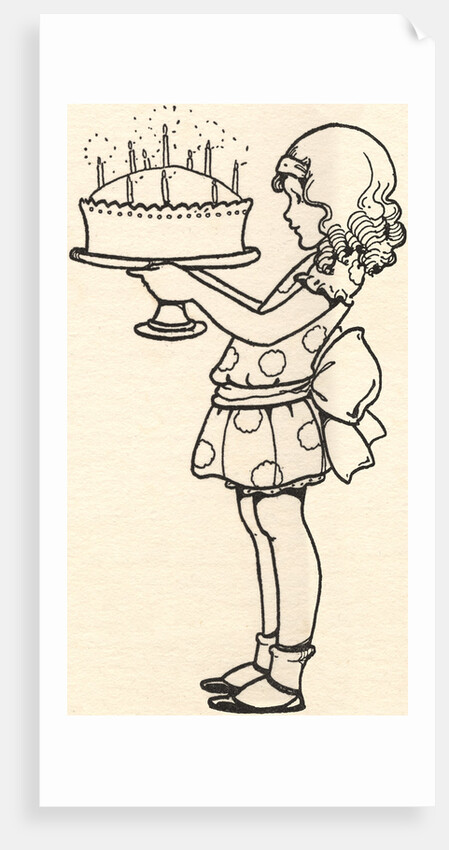 Because I Am Ten Years Old Illustration by Anonymous