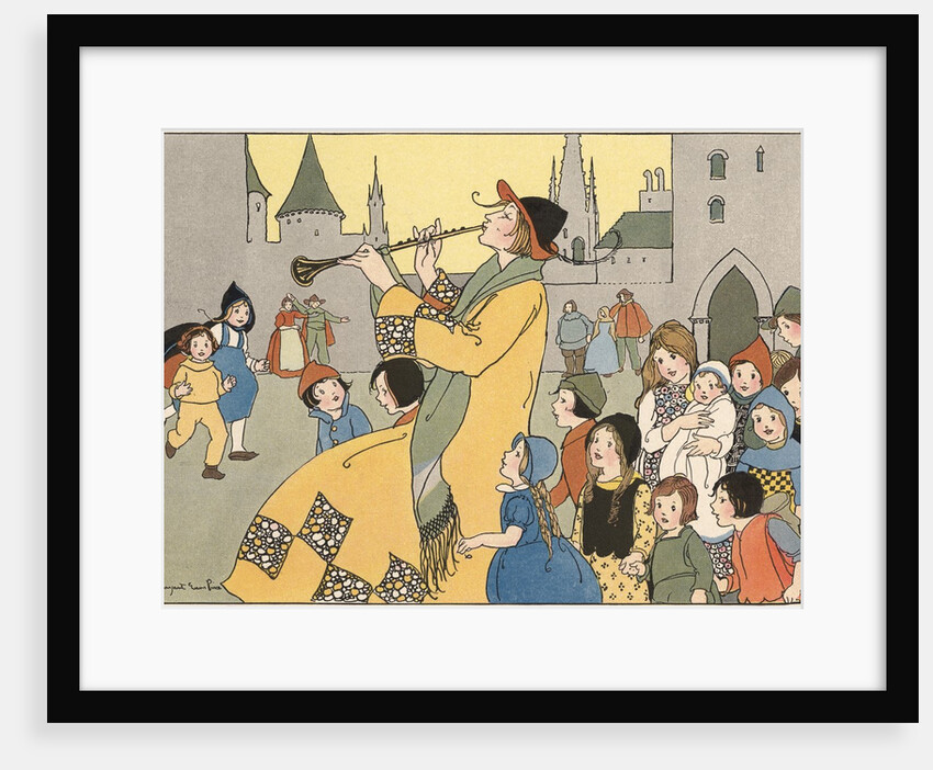 All the Little Boys and Girls in Hamelin Followed the Pied Piper by Margaret Evans Price