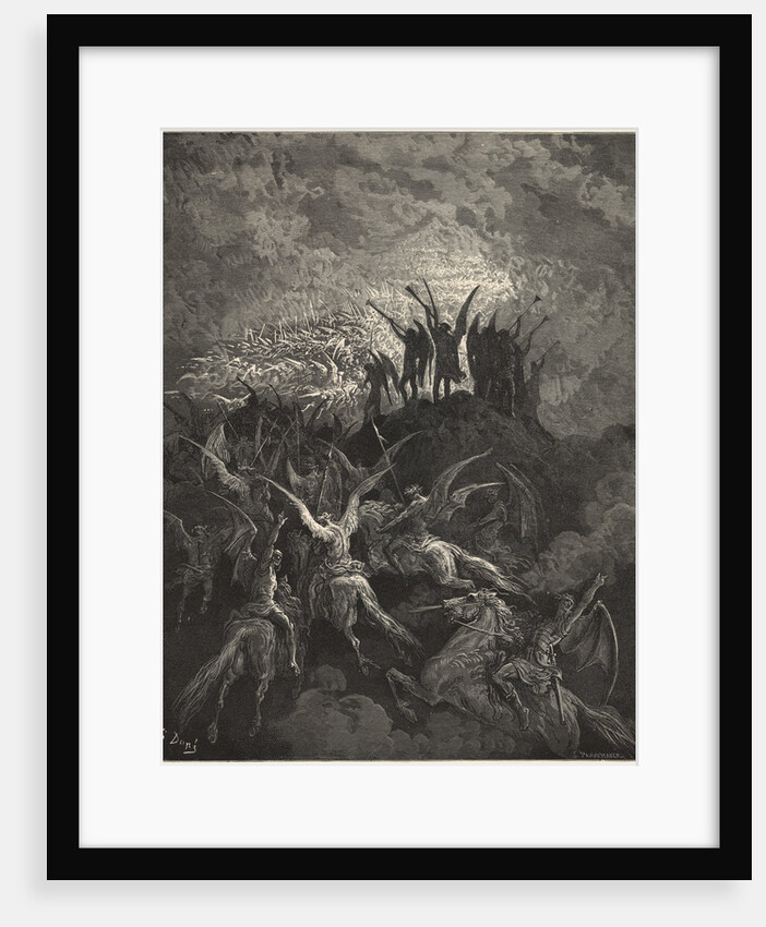 Their Summons Called from Every Band Squared Regiment, by Place or Choice the Worthiest by Gustave Dore