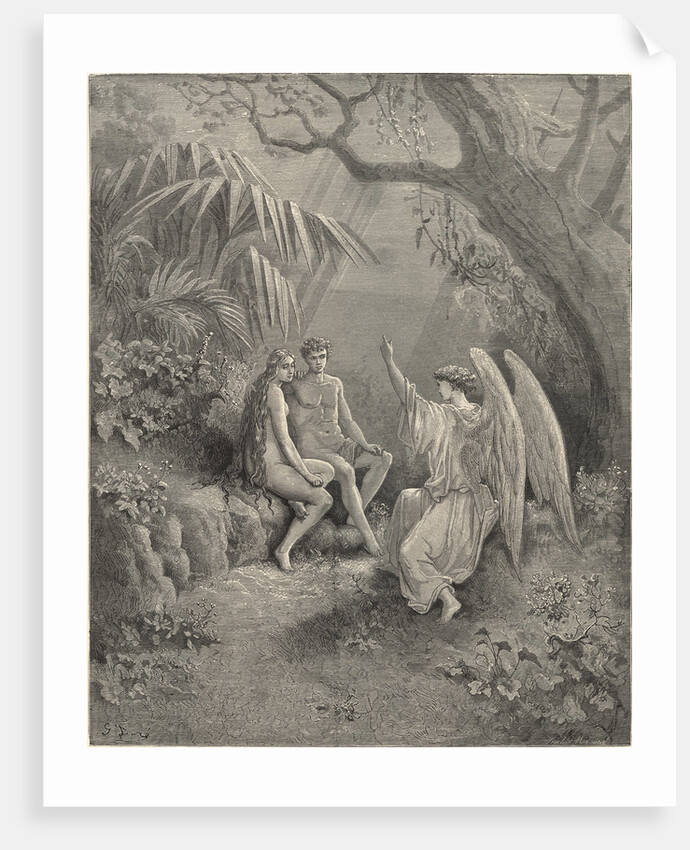 O Adam, One Almighty Is, From Whom All Things Proceed by Gustave Dore