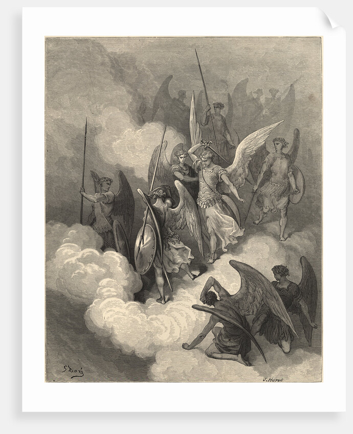 This Greeting on Thy Impious Crest Receive by Gustave Dore