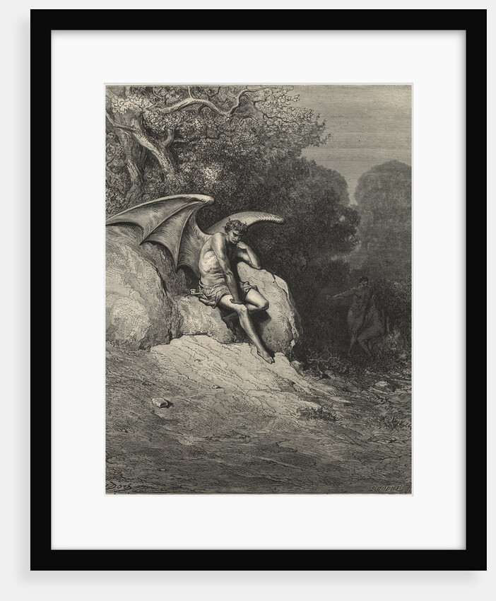 Him, Fast Sleeping, Soon He Found by Gustave Dore