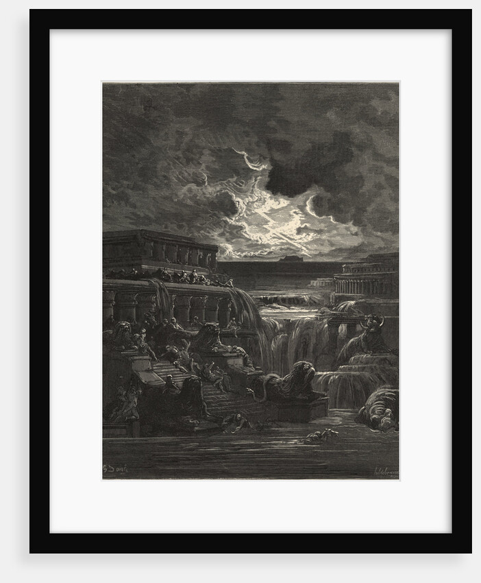 They Beseech That Moses Might Report to Them His Will, And Terror Cease by Gustave Dore