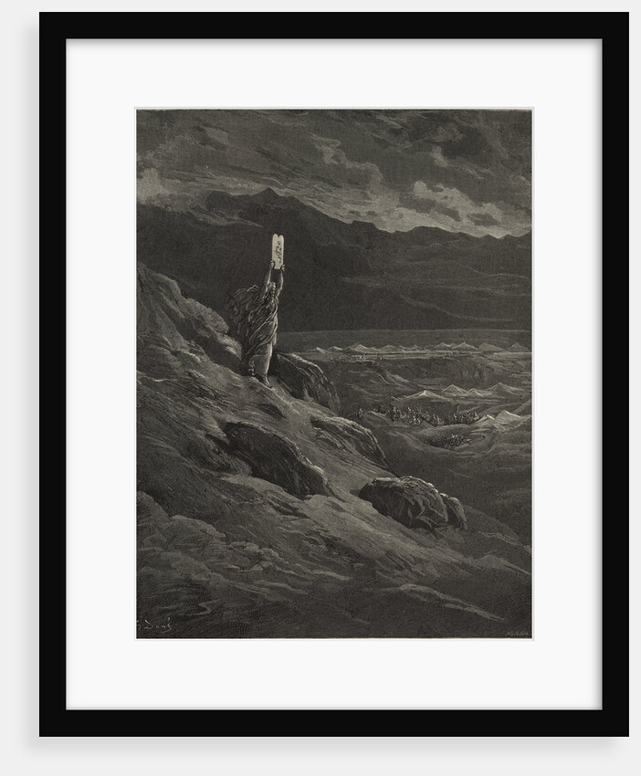 Some Natural Tears They Dropt, But Wiped Them Soon by Gustave Dore