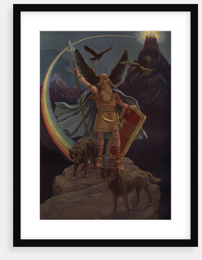 Odin, the Scandinavian Father God by J. Augustus Knapp