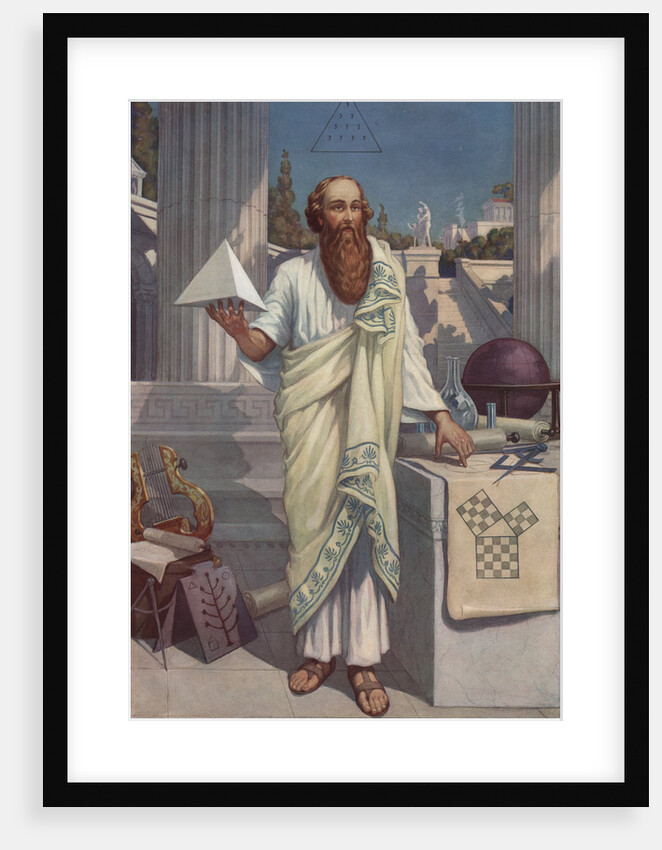 Pythagoras of Crotana by J. Augustus Knapp