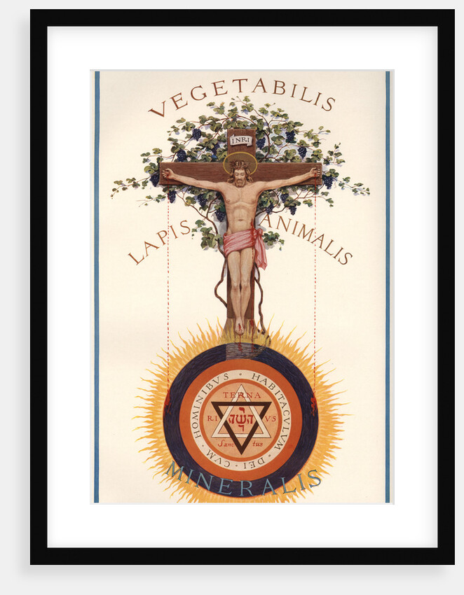A Rosicrucian Crucifixion by J. Augustus Knapp