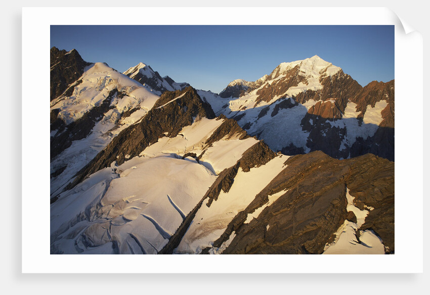 Mount Cook and Southern Alps by Anonymous