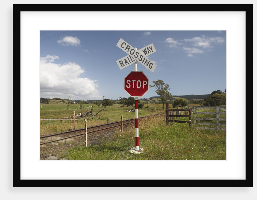Railroad Crossing by Anonymous