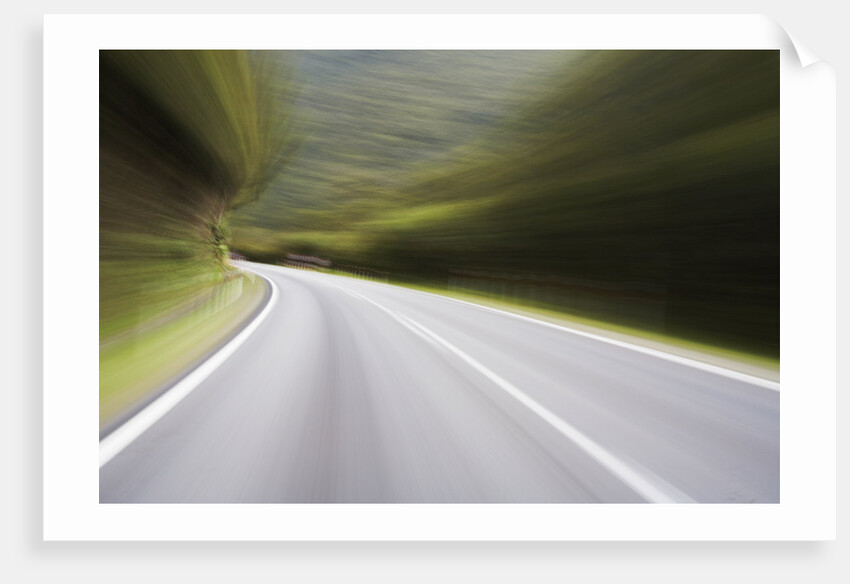 Driving on Highway by Anonymous