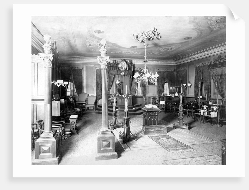 Interior of Freemason Assembly Room by Anonymous