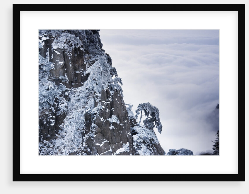 Huangshan Mountains in Winter by Anonymous