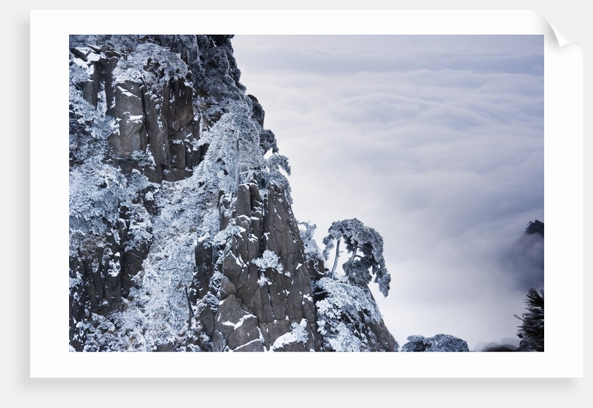 Huangshan Mountains in Winter by Anonymous