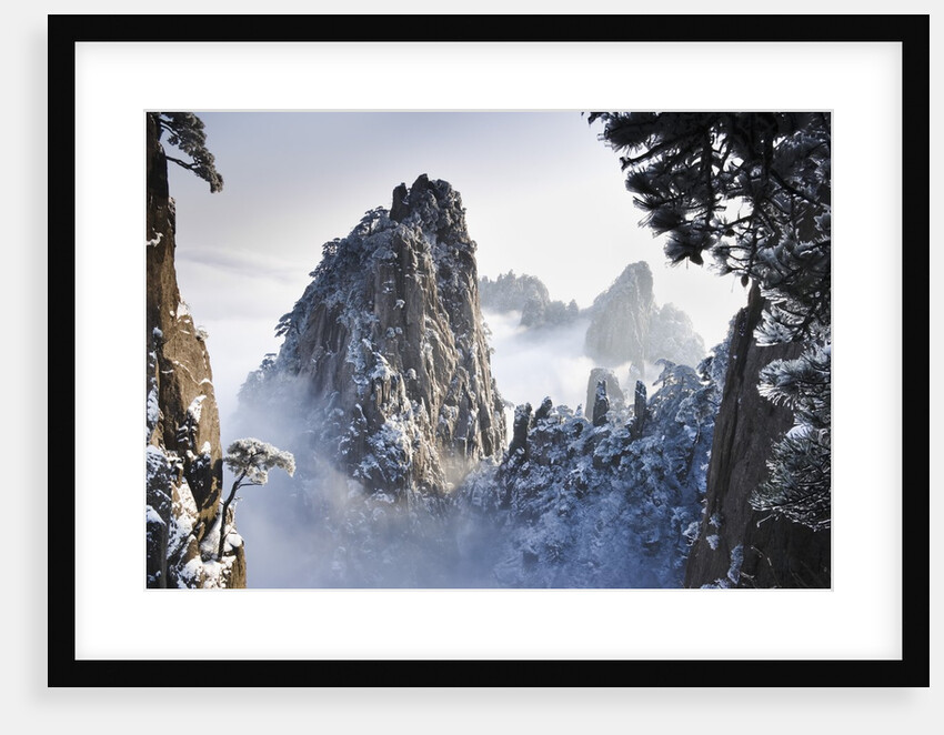 Huangshan Mountains in Winter by Anonymous