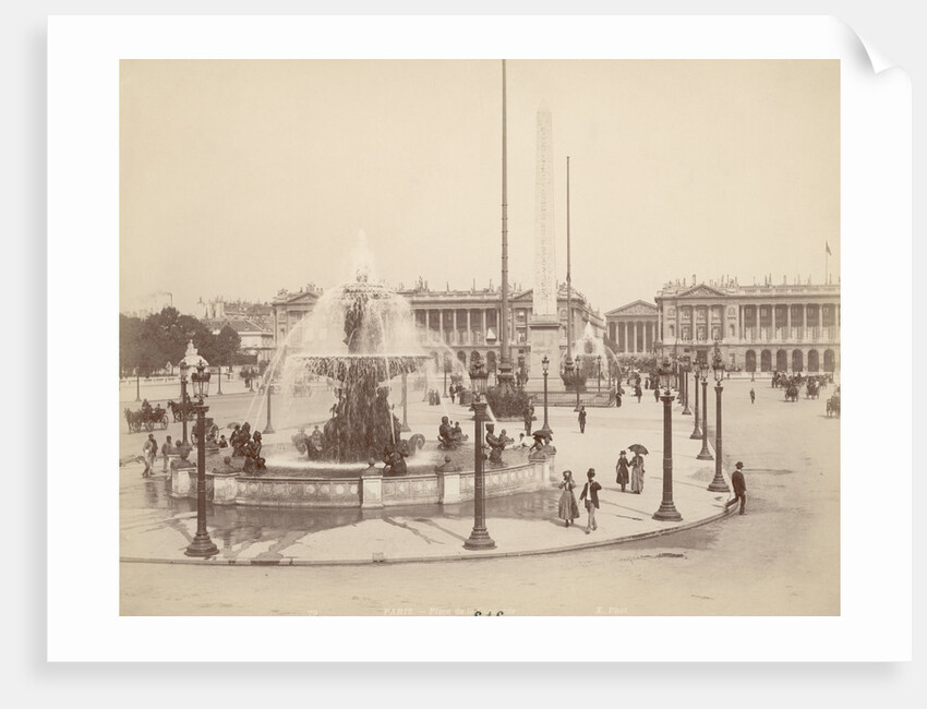 Place de la Concorde by Anonymous