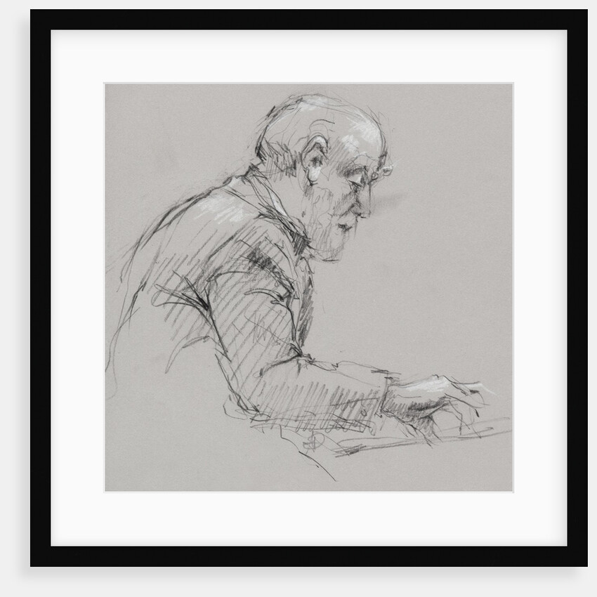 Illustration of a Piano Player by Alexandra Day