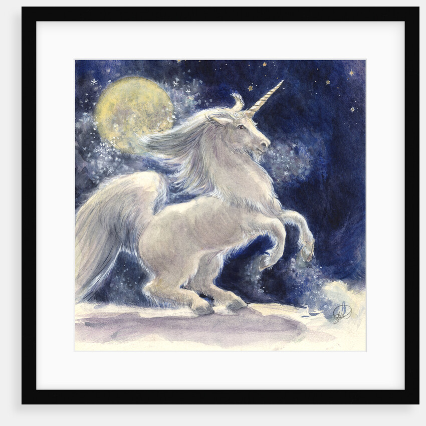 The Winter Unicorn by Alexandra Day
