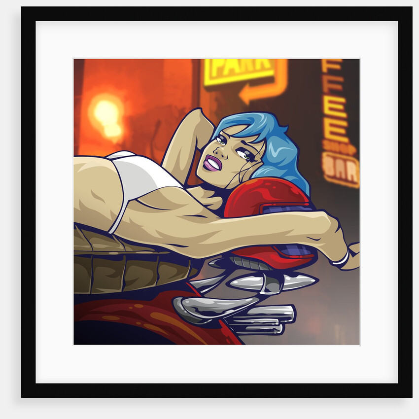 Anime Girl by Tristan Eaton