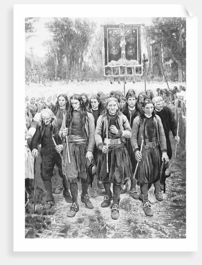 All Souls Day in Brittany by Anonymous