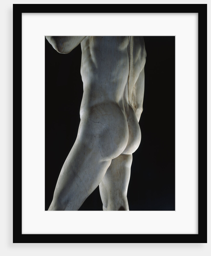 Detail of David by Michelangelo