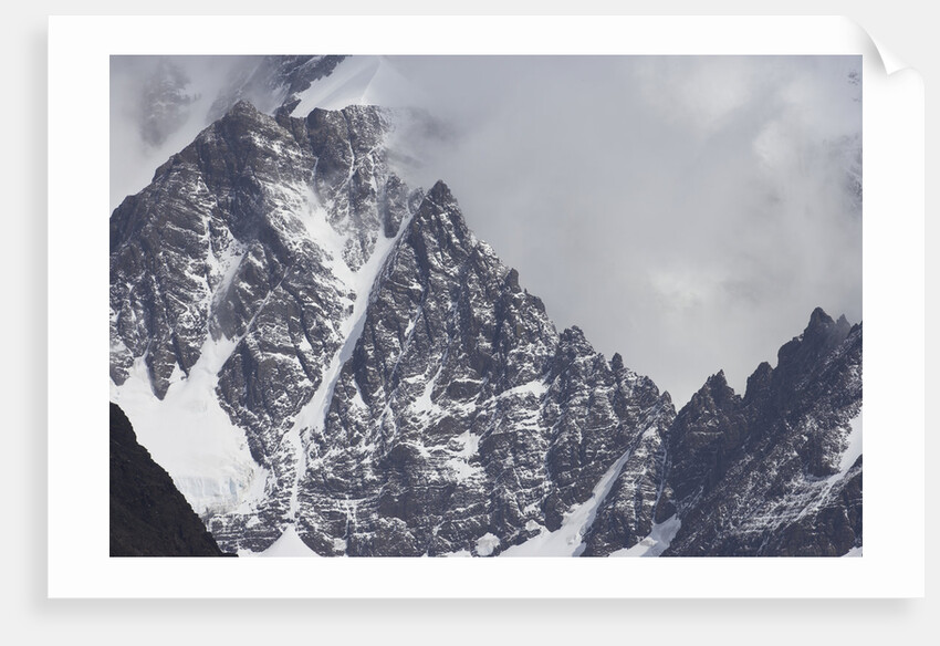 Mountain Peaks Lining Cumberland Bay by Anonymous