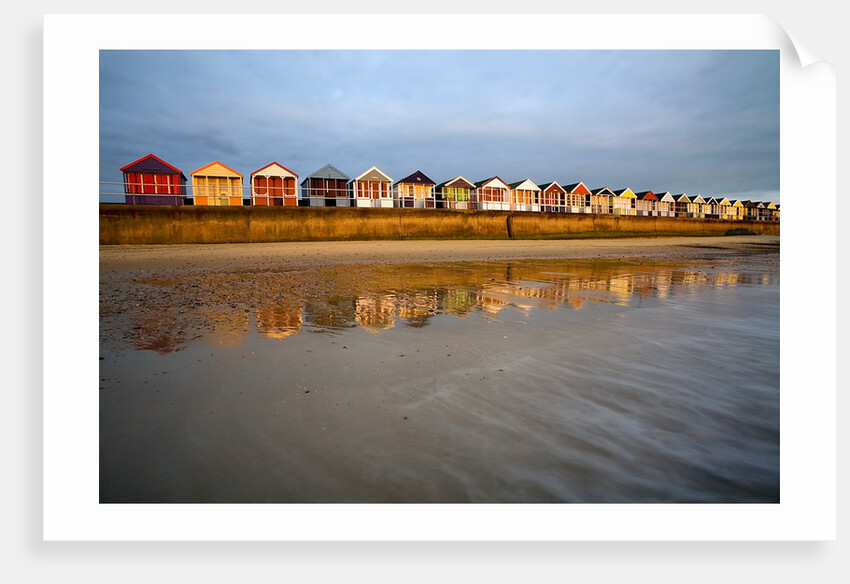 Southwold Beach Huts by Corbis