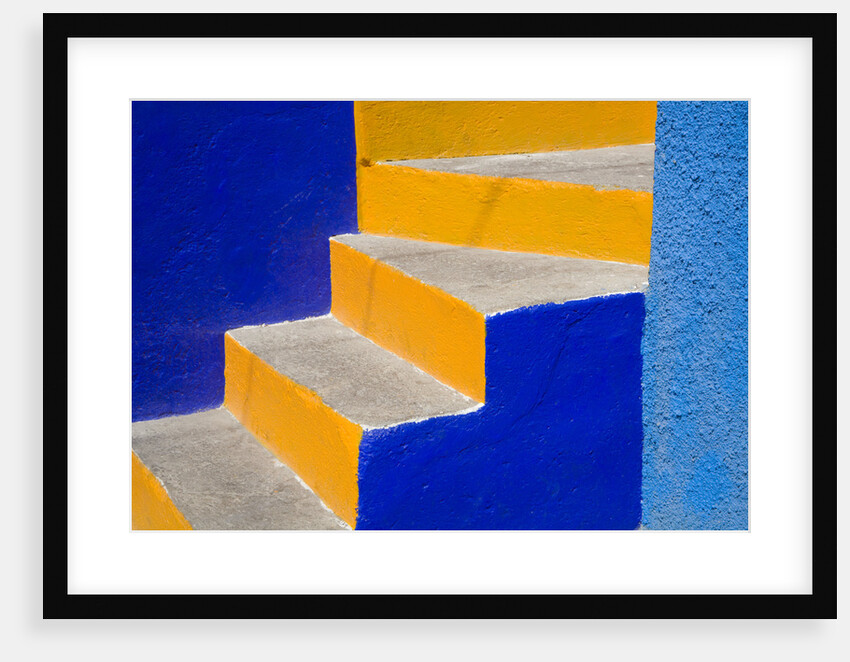 Colorful Stairs by Anonymous