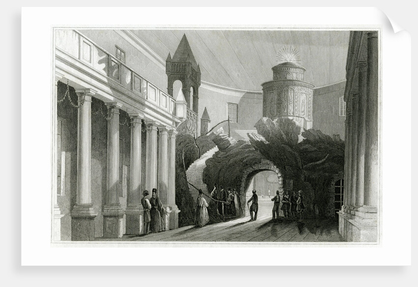 Engraving of School of Plato in Bythinia by Anonymous