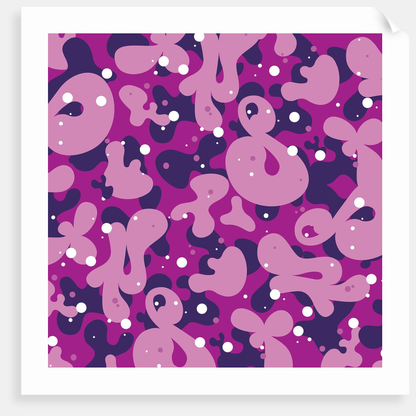 Pink Camo by Tristan Eaton