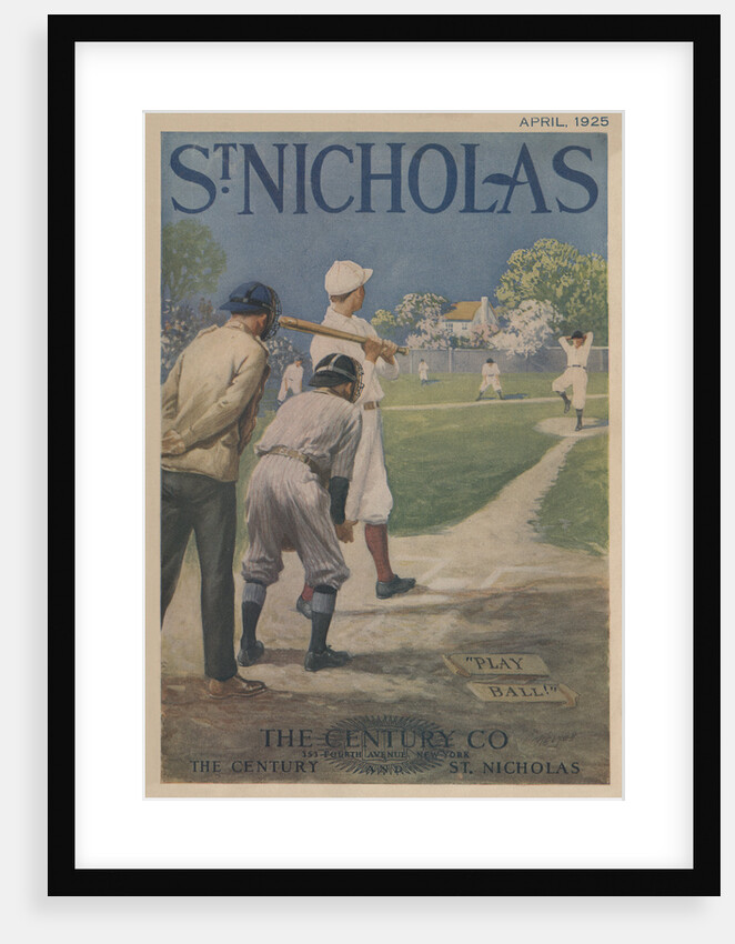 Play Ball Magazine Illustration by Anonymous