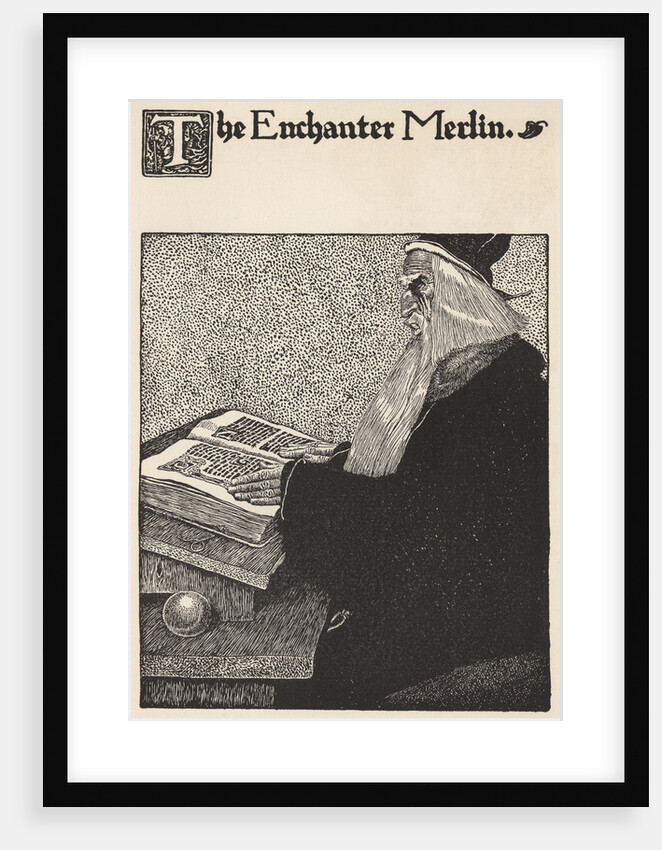 The Enchanter Merlin by Howard Pyle