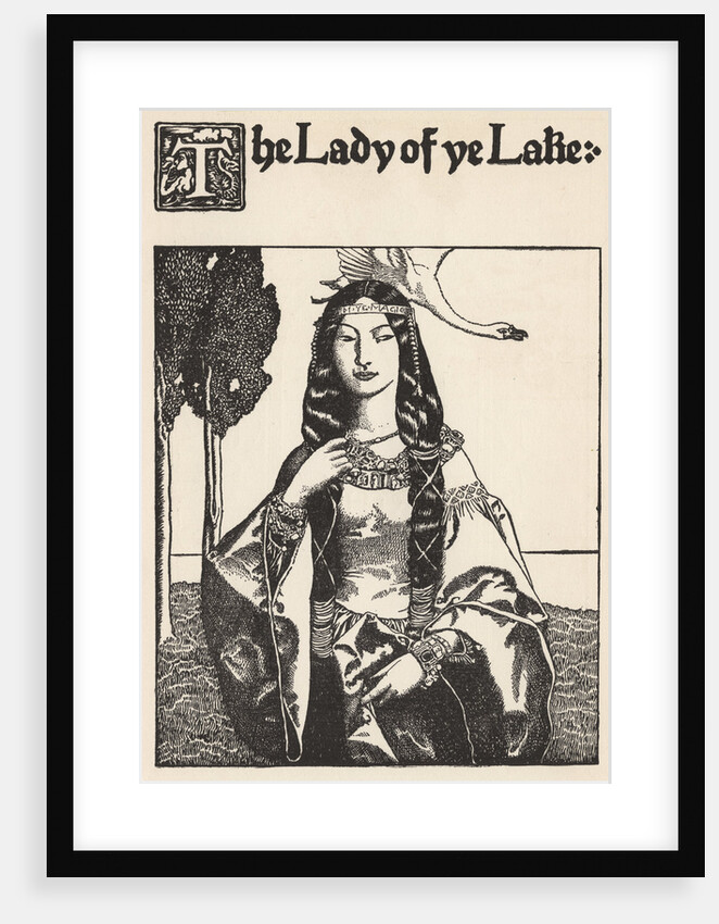 The Lady of Ye Lake by Howard Pyle