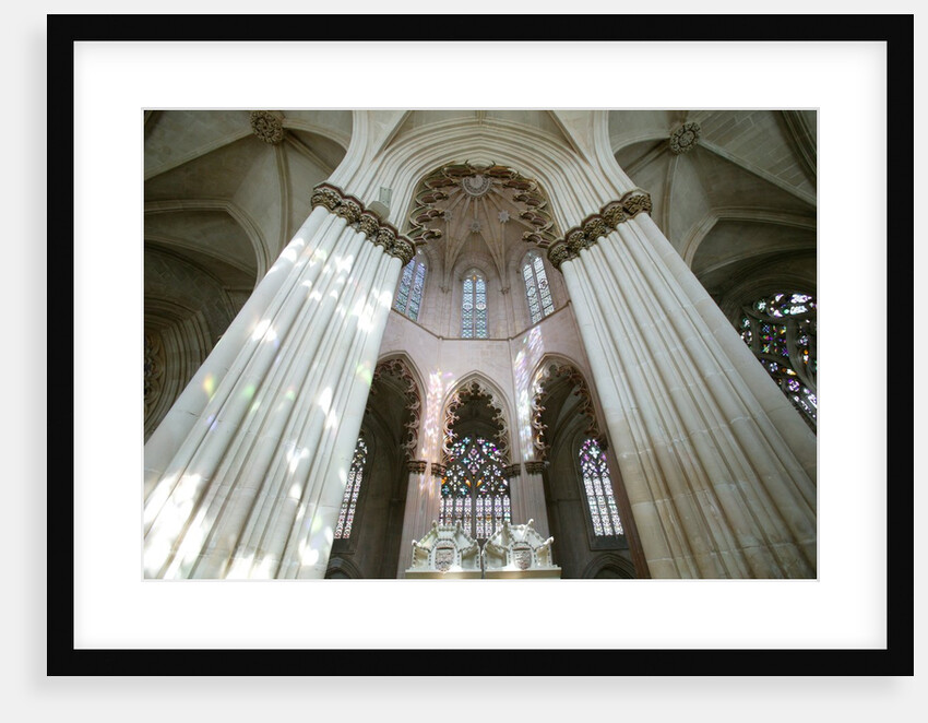 Nave of Abbey of Batalha by Anonymous