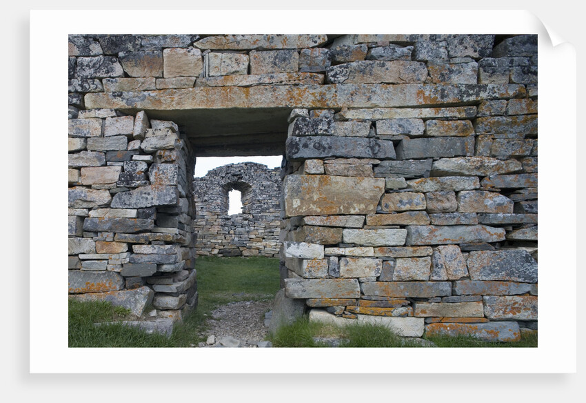 Ruins of Norse Church in Hvalsey by Anonymous