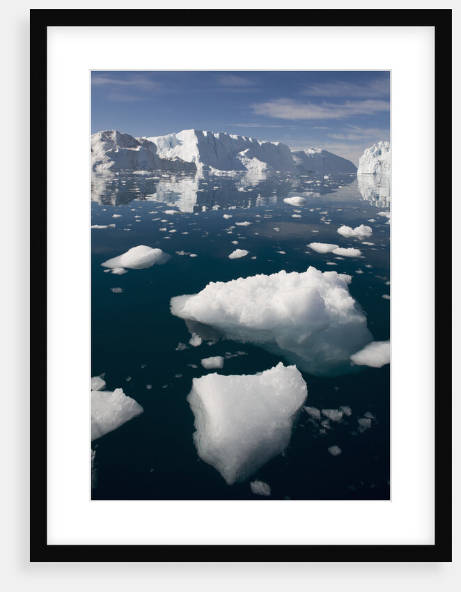 Iceberg Bits in Ililussat by Anonymous