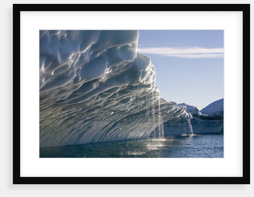 Melting Icebergs, Ililussat, Greenland by Anonymous
