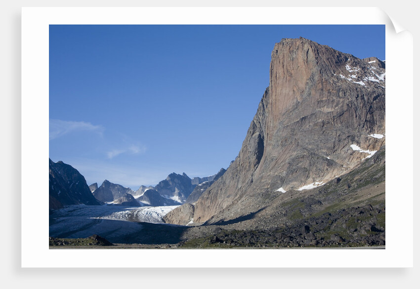 Mountain Peaks Along Prins Christian Sund by Anonymous