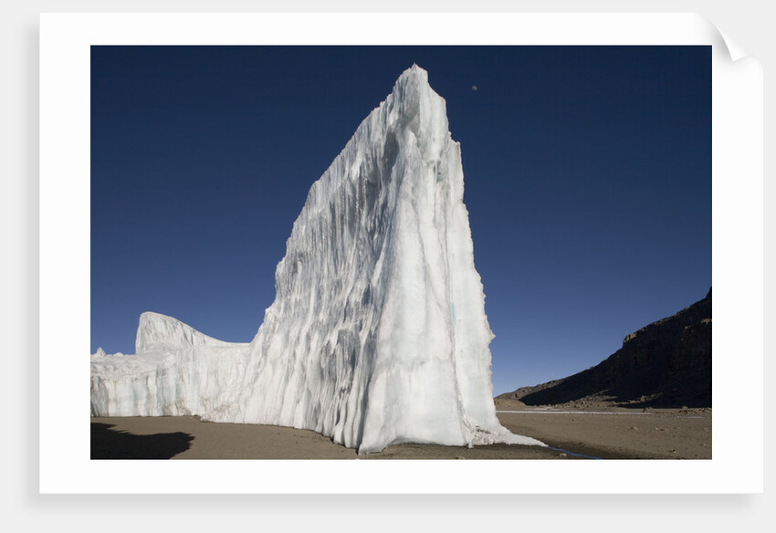 Melting Glacier on Mount Kilimanjaro by Anonymous