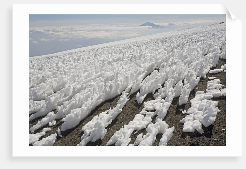 Melting Ice Field on Mount Kilimanjaro by Anonymous