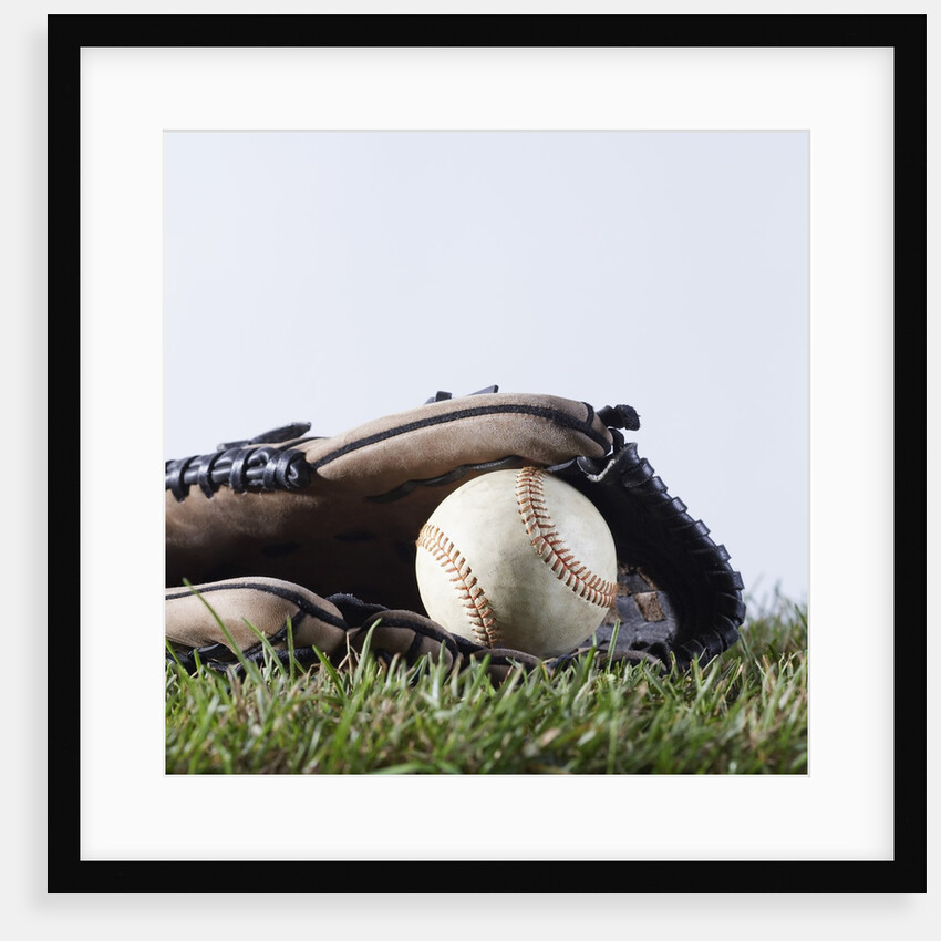 Ball and Mitt by Anonymous