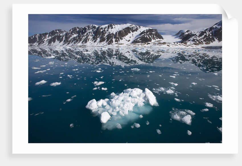 Bergy Bits Near Spitsbergen Island by Anonymous