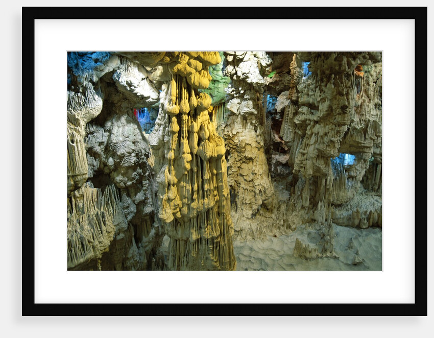 Inside Grotto of Thien Cung Cave by Anonymous