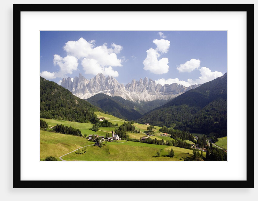 Funes Valley and the Dolomites by Anonymous