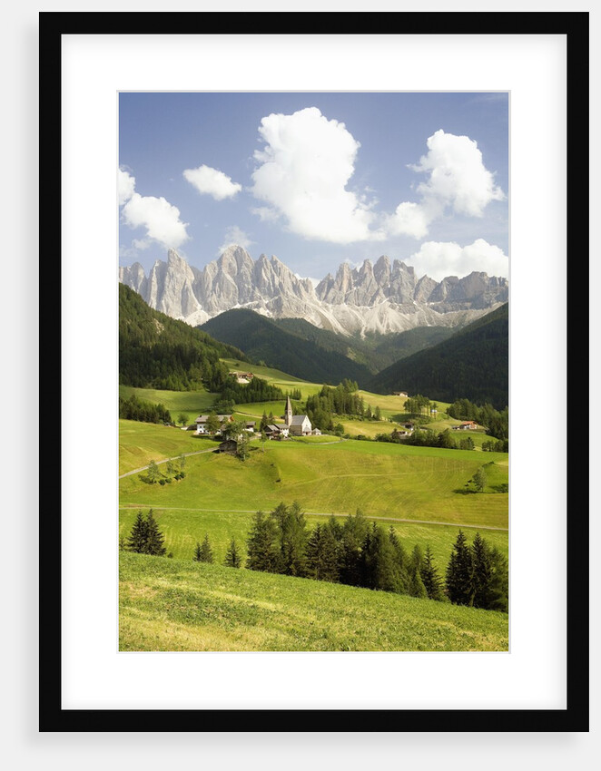 Funes Valley and the Dolomites by Anonymous