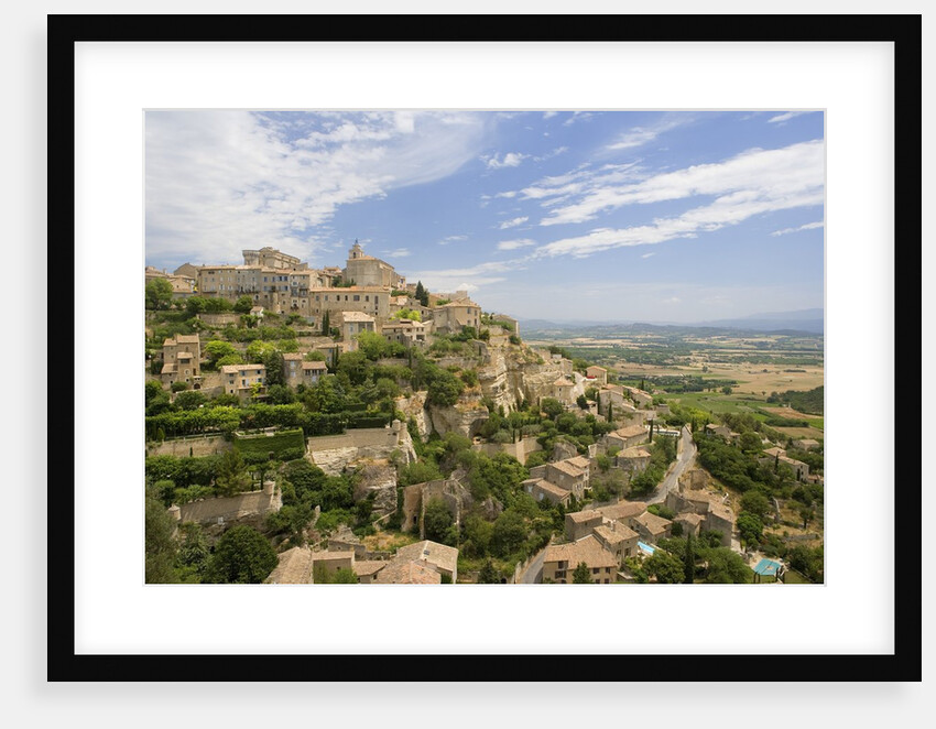 Hillside Town of Gordes in France by Anonymous