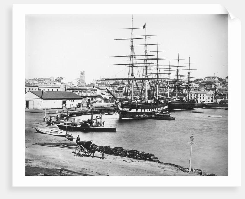 Circular Quay in Sydney in 1868 by Anonymous
