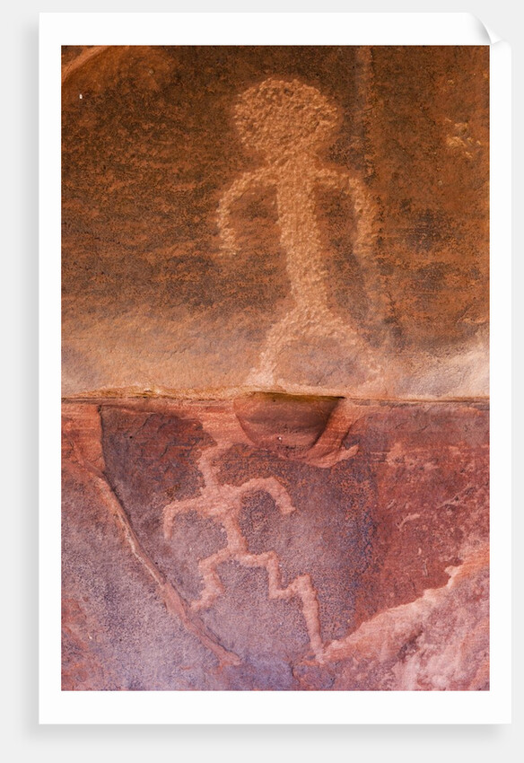 Petroglyphs in Zion National Park by Anonymous